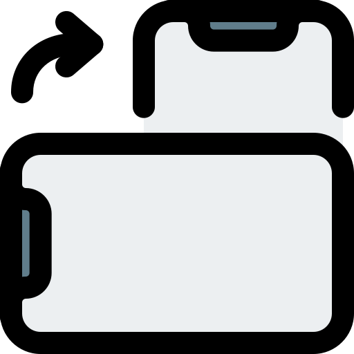 A rotating phone